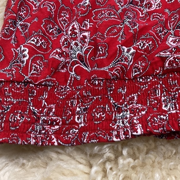 Chaps red elastic collar top size L - Picture 6 of 9